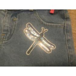 Nieuw korte broek jeans shorts Le Big meisje zomer 98/104
