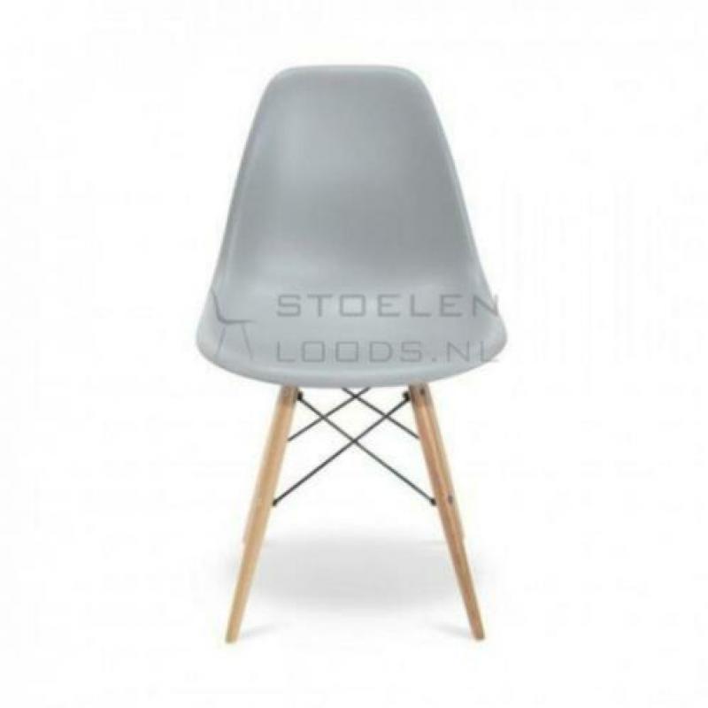 Eames stoel DSW *NIEUW* eetkamerstoel | kuipstoel *GRIJS*
