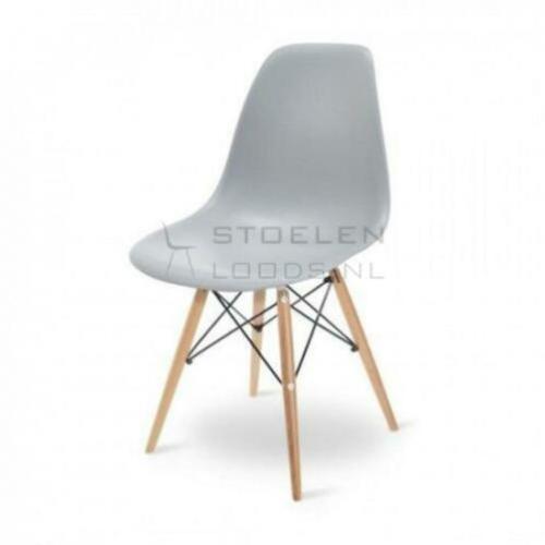Eames stoel DSW *NIEUW* eetkamerstoel | kuipstoel *GRIJS*