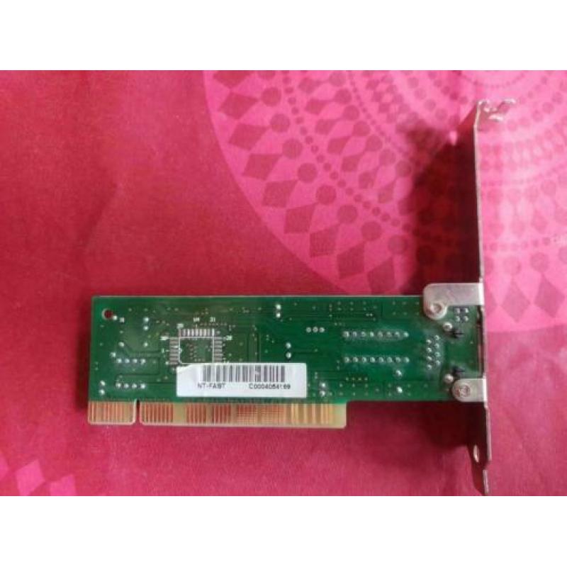 5x PCI LAN 10/100Mb netwerkkaartjes