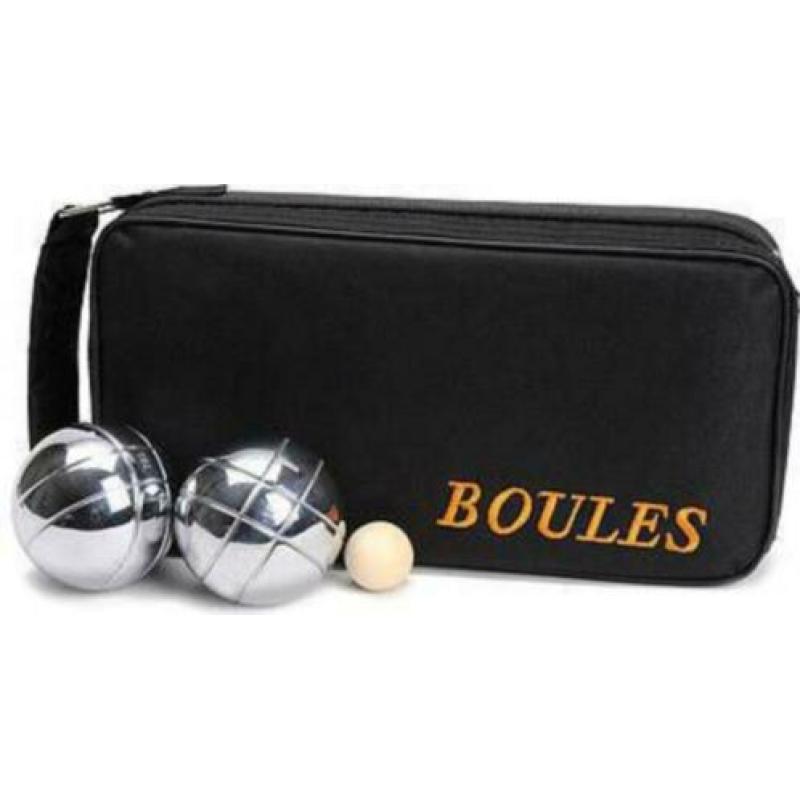 Longfield Games Jeu De Boules Set Metaal 8 Ballen nieuw.