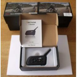 Nieuwe Bluetooth Motor Headsets V6 voor max. 6 Rijders