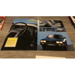 Renault 11 folder incl prijslijst