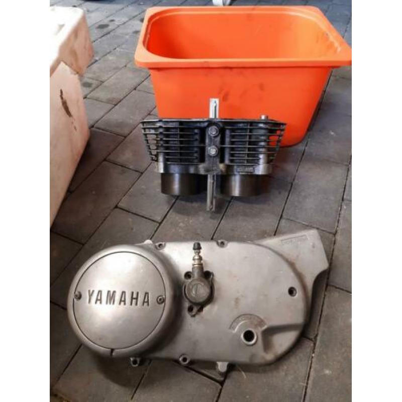 Yamaha XS 650 (1982) motorblok in onderdelen