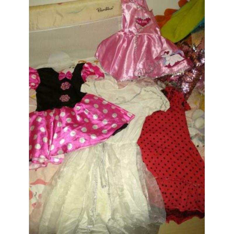 Verkleedkleding maten 98 tot 140