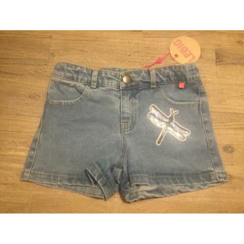 Nieuw korte broek jeans shorts Le Big meisje zomer 98/104