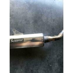 akrapovic vespa uitlaat origineel!
