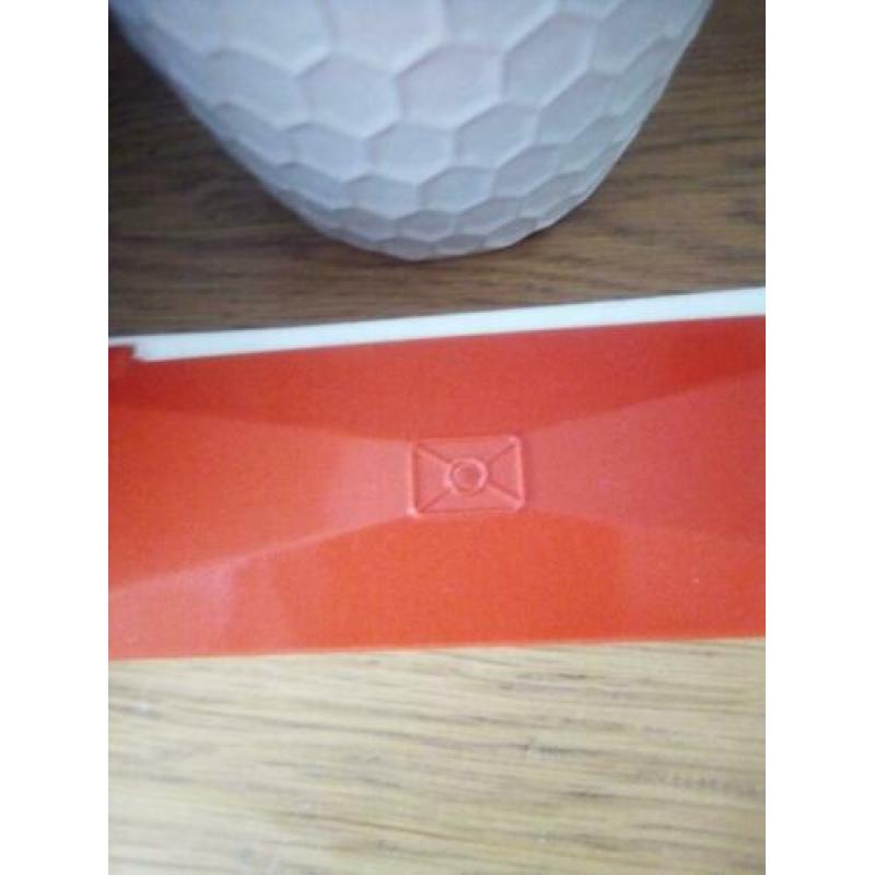 Retro bakje/oranje als Nieuw.
