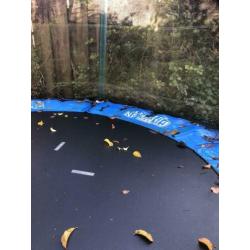Trampoline blauw 210cm