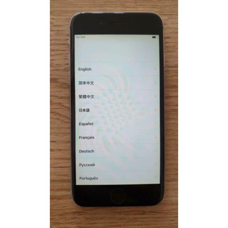 Iphone 6 - 16GB Space Grey *Voorcamera Defect*