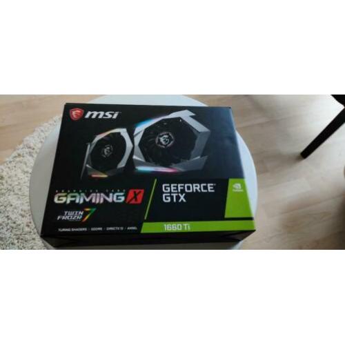 MSI GeForce GTX 1660 TI GAMING X 6G Videokaart