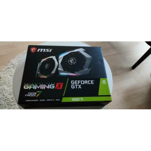 MSI GeForce GTX 1660 TI GAMING X 6G Videokaart