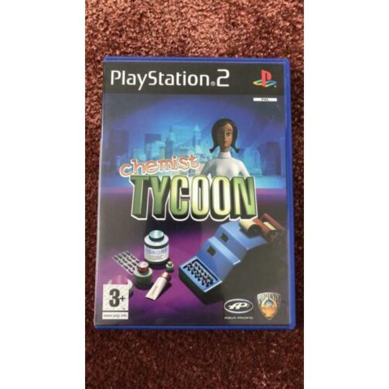 Nieuw Playstation 2 Chemist Tycoon Sim
