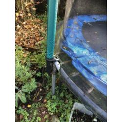 Trampoline blauw 210cm