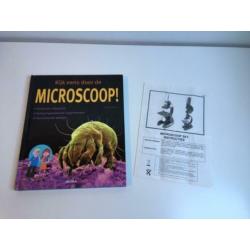 Microscoop junior, luxe set, met koffer en boek