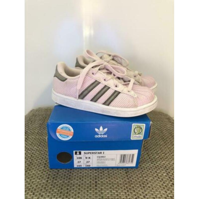 Adidas superstar roze maat 27