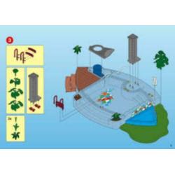 playmobil onderdeel pomp wasbox zwembad 4193 4858