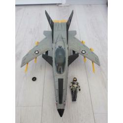 G.I. Joe Conquest x-30 met pop 1986 incompleet