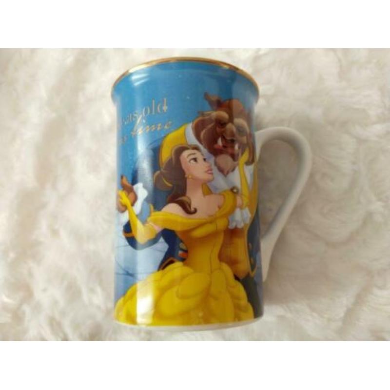 disney belle en het beest luxe beker set nieuw in doos