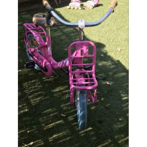 Alpina 16 inch meisjes fiets rose