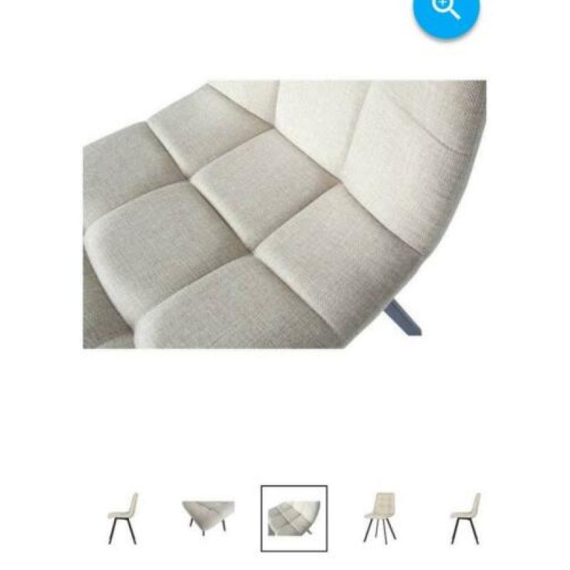 4 x nieuwe stoelen in doos