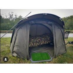 Solar Bankmaster SP Twin Rib Bivvy / Tent Karpertent aqua