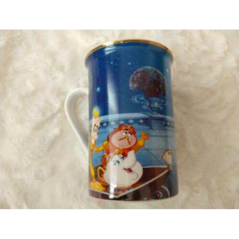 disney belle en het beest luxe beker set nieuw in doos