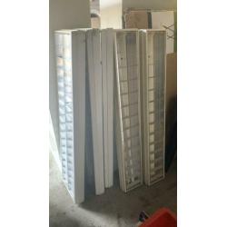 9 lichtbakken (plafond) te koop