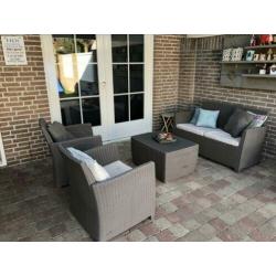 Lounge set allibert kussen aan vernieuwing toe