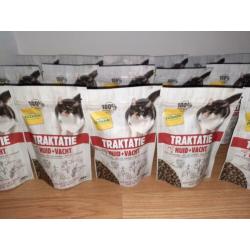 18 zakjes ecostyle Huid+Vacht voor katten - NIEUW