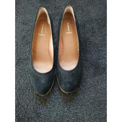 Pump zwart velours maat 41