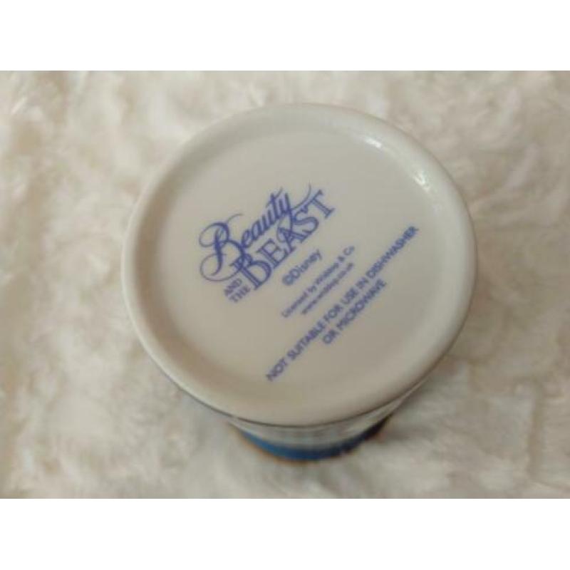 disney belle en het beest luxe beker set nieuw in doos
