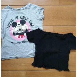 Pakket meisjes kleding maat 146/152