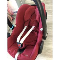 FamilyFix isofix met maxi-cosi pebble autostoel groep 0