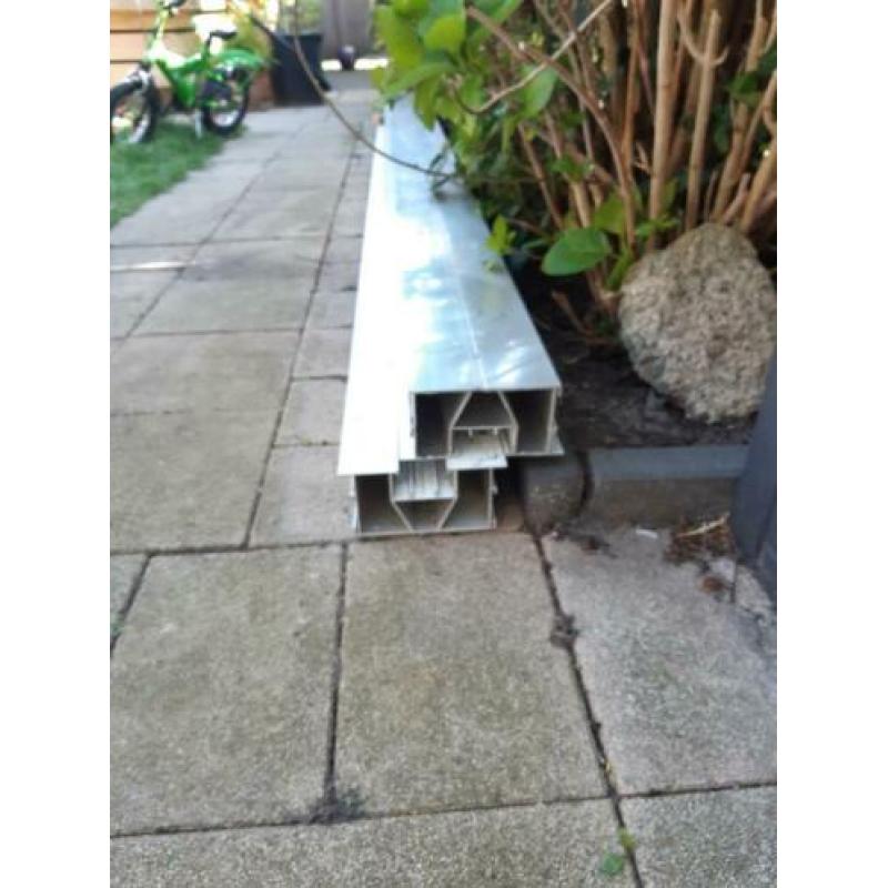 Aluminium plafond/draag balken 2 stuks