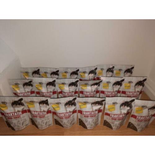 18 zakjes ecostyle Huid+Vacht voor katten - NIEUW