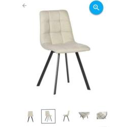 4 x nieuwe stoelen in doos