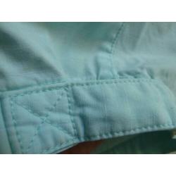 broek bermuda mintgroen veel zakken maat M'