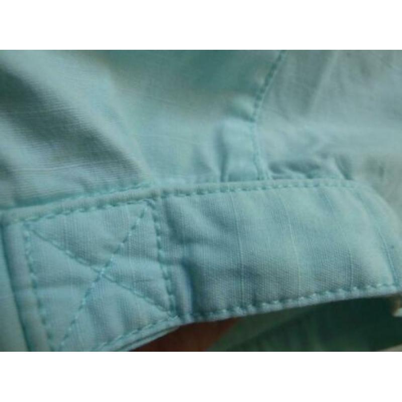 broek bermuda mintgroen veel zakken maat M'
