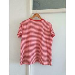 JDY t Shirt rood wit+tekst L/40 ??PRIJS €6.00??