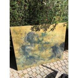 Nicole Janss(1967) Vrouw in goud