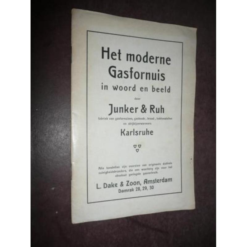 Het moderne gasfornuis in woord & beeld door Junker & Ruh Ev