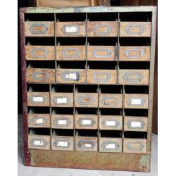 *Toonbank ladenblok* industrieel vintage