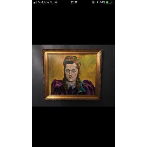 Schilderij gesigneerd E.B.B 1984