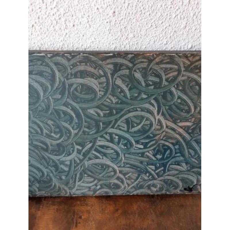 Abstract schilderij