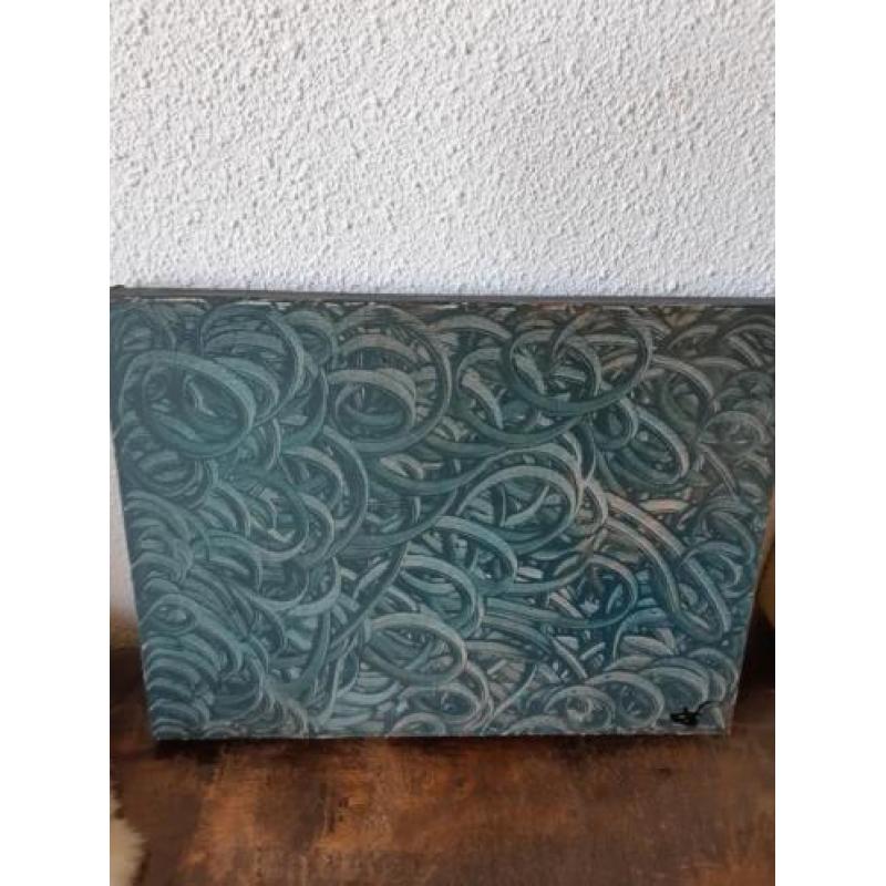 Abstract schilderij