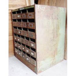 *Toonbank ladenblok* industrieel vintage