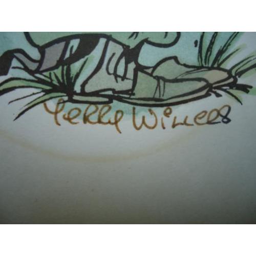 Walt Disney Org. Vintage pentekening van Jerry Willers