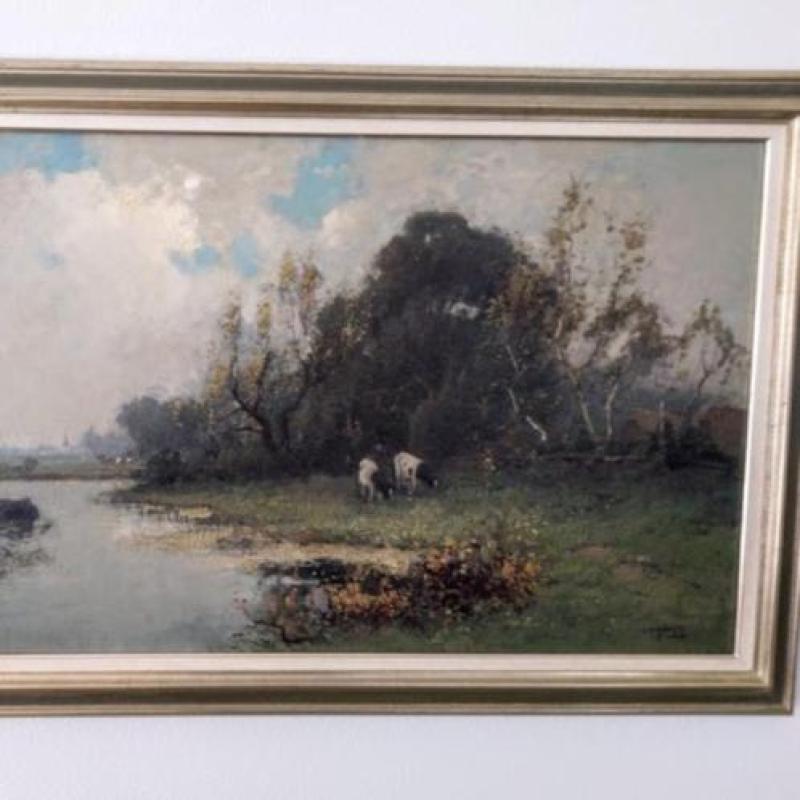 Groot schilderij G.F.van Schagen