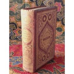 Antiek Engels boek Cowper's poetical works compleet uit 1868